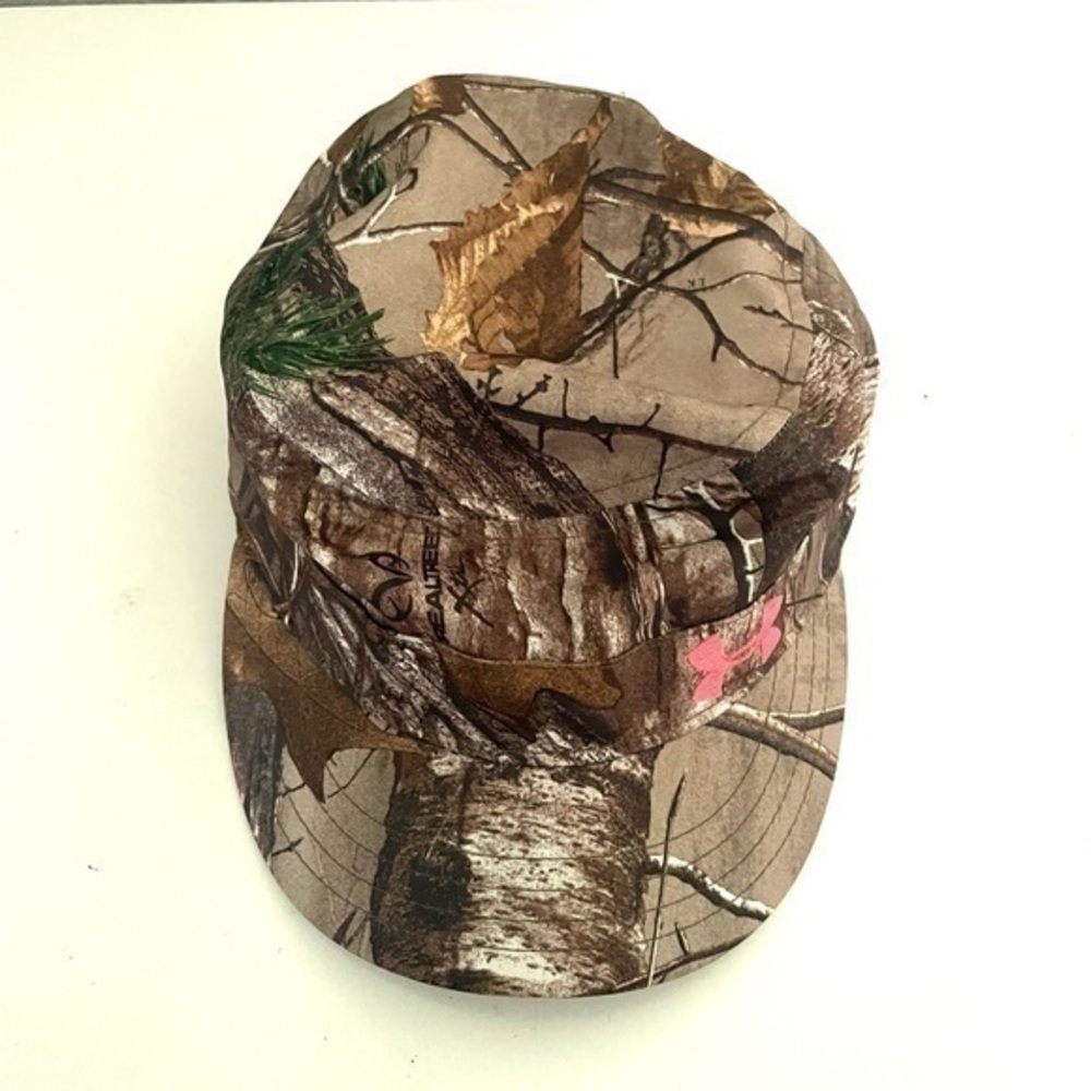 UNDER ARMOUR Woman’s bow cap camouflage realtree xtra- one size fits most